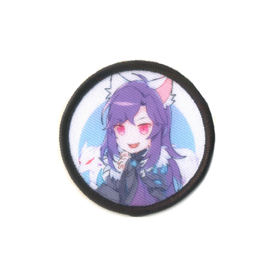 Τρισδιάστατα μπαλώματα ριπών χαρακτήρα Anime που τυπώνουν το υλικό πολυεστέρα κεντητικής Ερεθισμένος